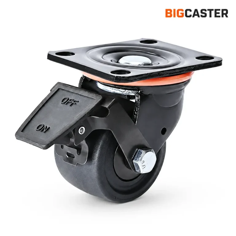 3-inch-Nylon-low-profile-swivel-brake-caster