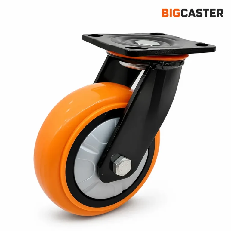 5-inch-PP-core-heavy-duty-polyurethane-swivel-casters-G4206