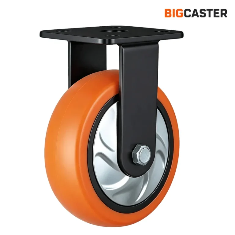 6-inch-PP-core-heavy-duty-polyurethane-rigid-casters-G4206