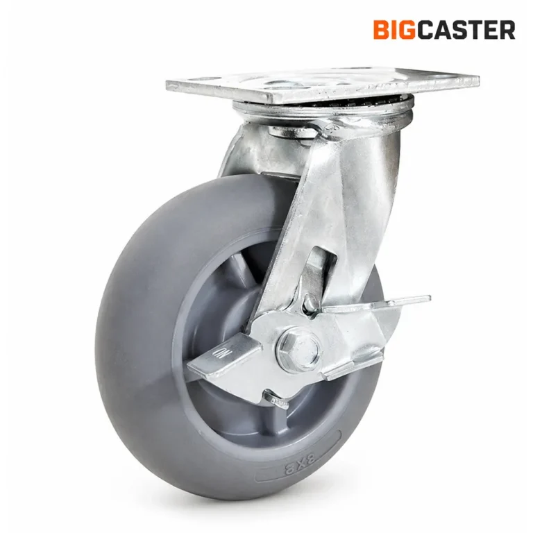 6-inch-TPR-Side-brake-Caster-wheel-M0160
