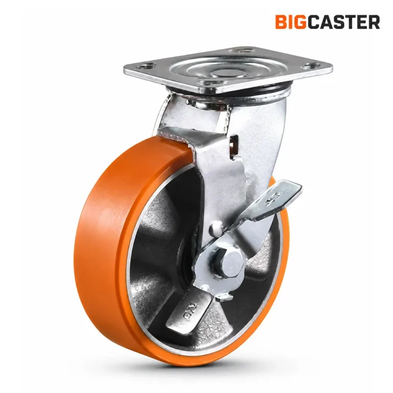 6-inch-heavy-duty-aluminum-core-polyurethane-side-brake-caster-G42202