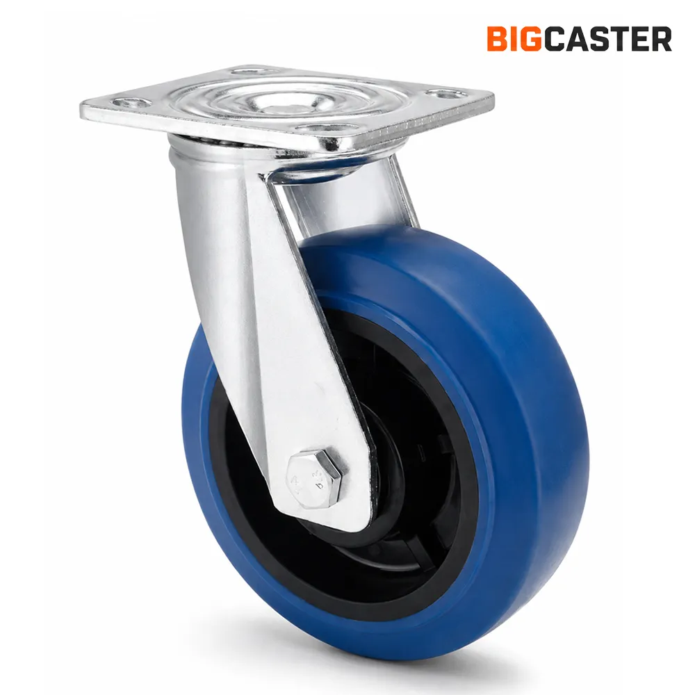 6-inch-heavy-duty-pp-core-elastic-rubber-swivel-caster-m0140