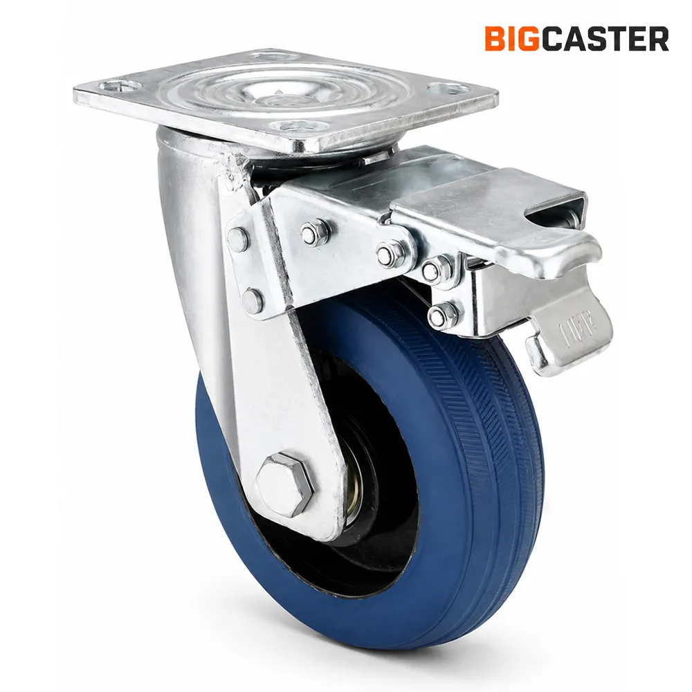 6-inch-iron-core-heavy-duty-elastic-rubber-brake-caster-m0150