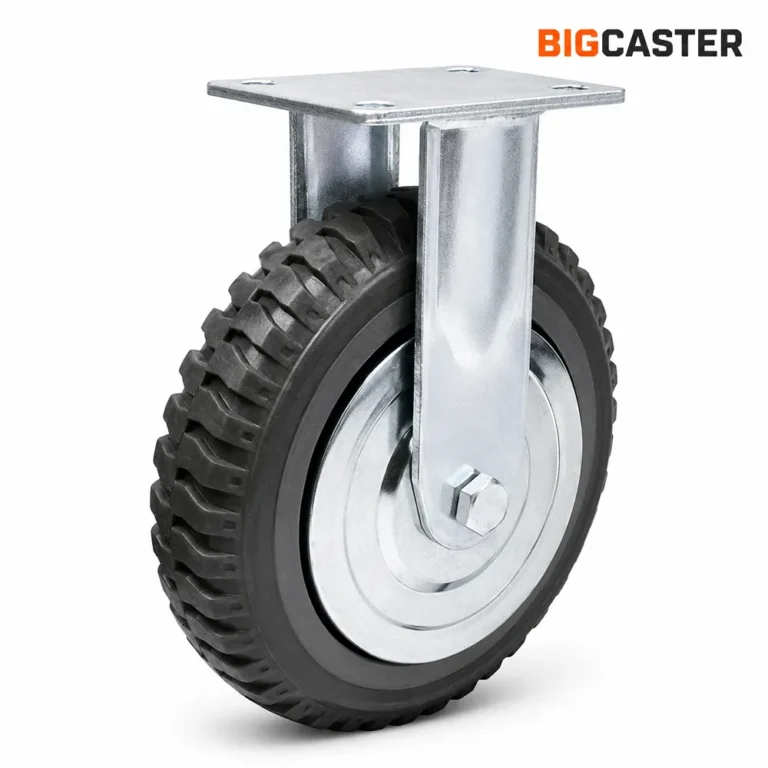 8-inch-heavy-duty-Polyurethane-rigid-caster-g4207