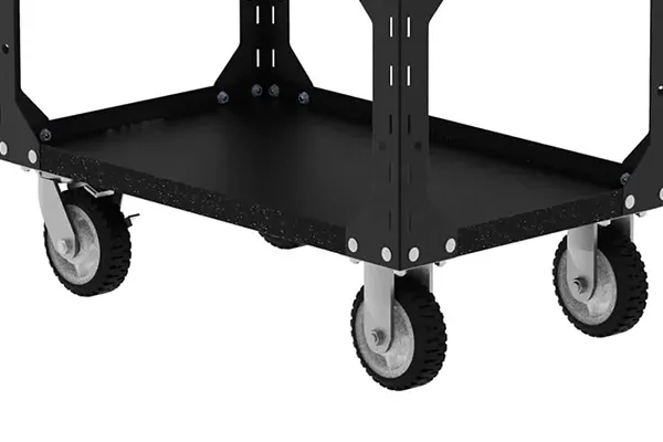 A-trolley-equipped-with-two-swivel-casters-and-two-rigid-casters
