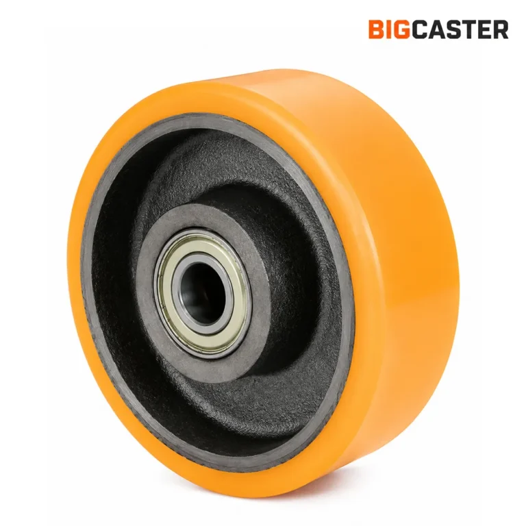 Heavy-duty-iron-core-polyurethane-caster-wheel-T0605