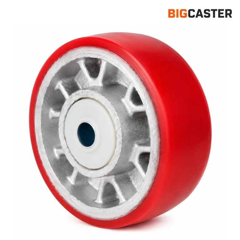 Heavy-duty-iron-core-polyurethane-caster's-wheel-t0703