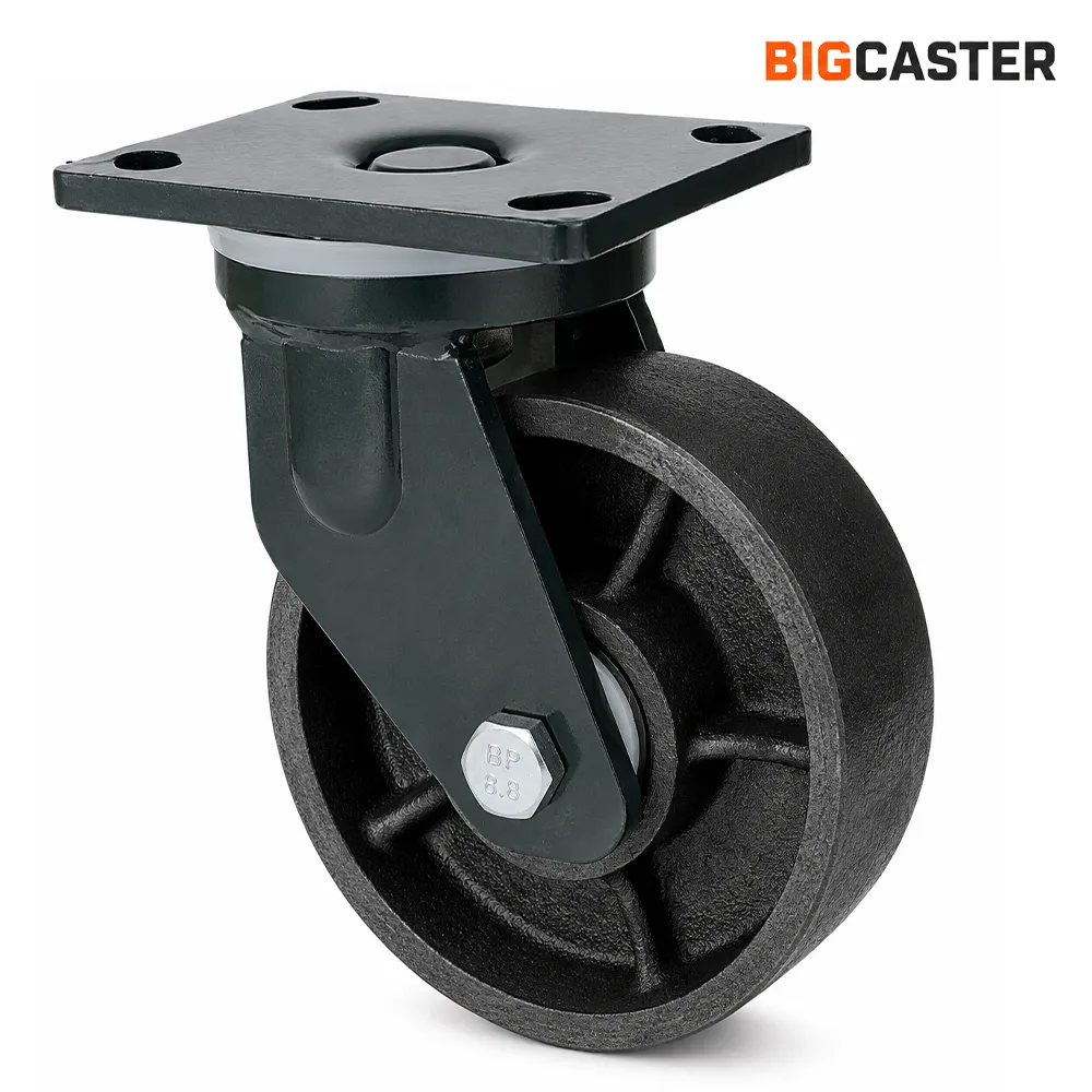 Heavy-duty-manganese-steel-bracket-milling-caster-t0701