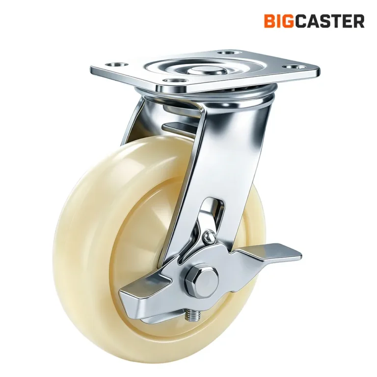 Heavy-duty-side-brake-PP-caster-wheel-G4101D-5
