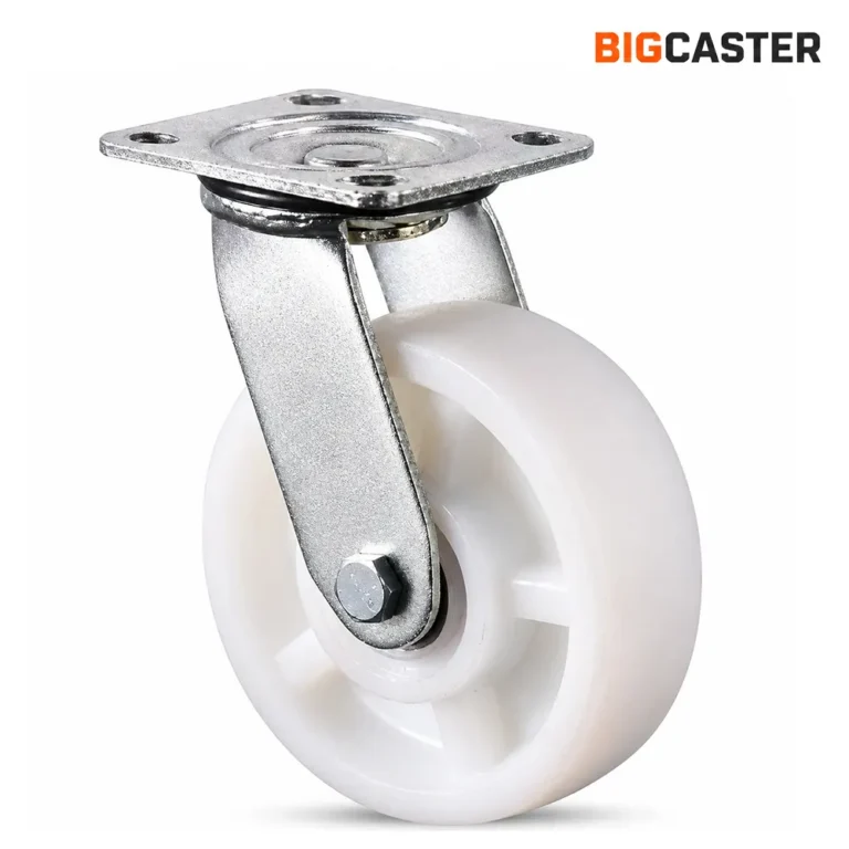 heavy-duty-white-nylon-swivel-caster-G4802